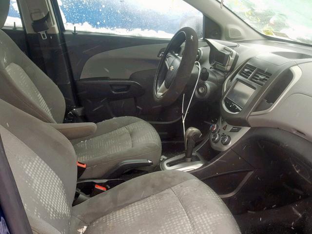 1G1JA5SH7E4209598 - 2014 CHEVROLET SONIC LS 蓝色 照片 5