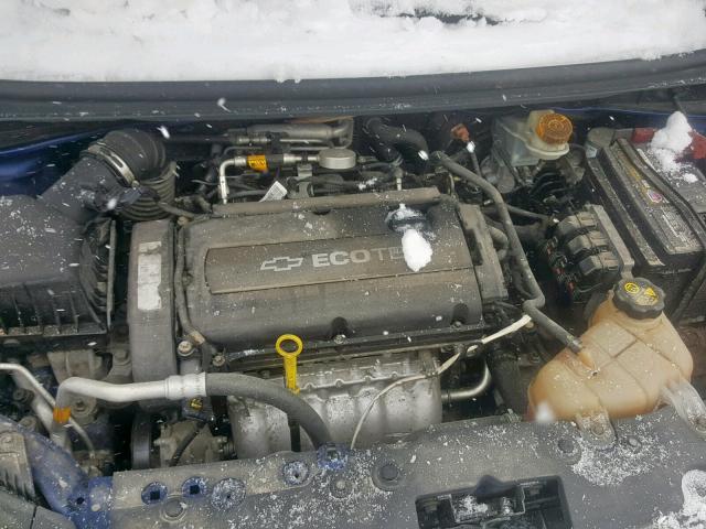 1G1JA5SH7E4209598 - 2014 CHEVROLET SONIC LS 蓝色 照片 7