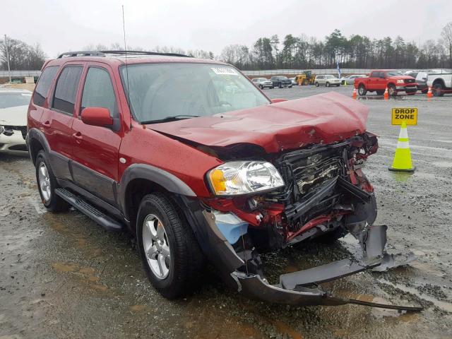 4F2CZ06126KM04272 - 2006 MAZDA TRIBUTE S RED photo 1