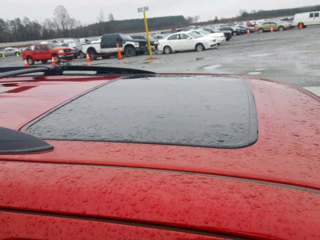 4F2CZ06126KM04272 - 2006 MAZDA TRIBUTE S RED photo 9