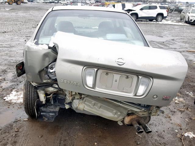 3N1AB51A23L731705 - 2003 NISSAN SENTRA SE- GRAY photo 9