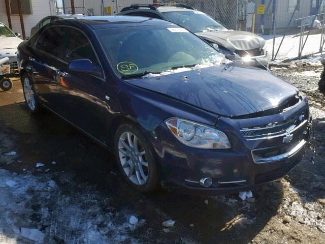 1G1ZK57738F243823 - 2008 CHEVROLET MALIBU LTZ BLUE photo 1