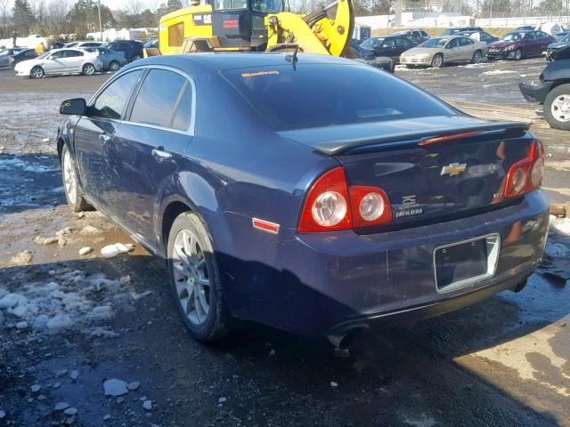 1G1ZK57738F243823 - 2008 CHEVROLET MALIBU LTZ BLUE photo 3