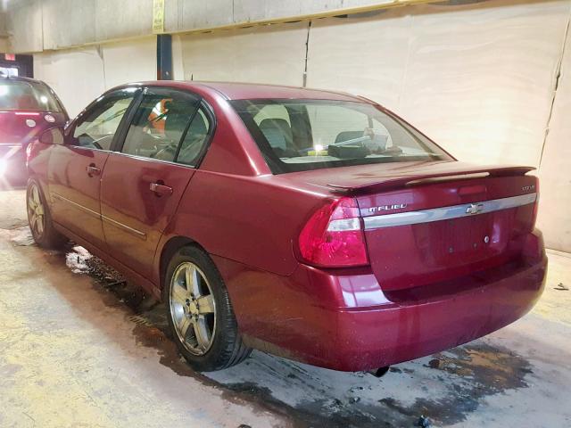 1G1ZU57N47F283075 - 2007 CHEVROLET MALIBU LTZ RED photo 3