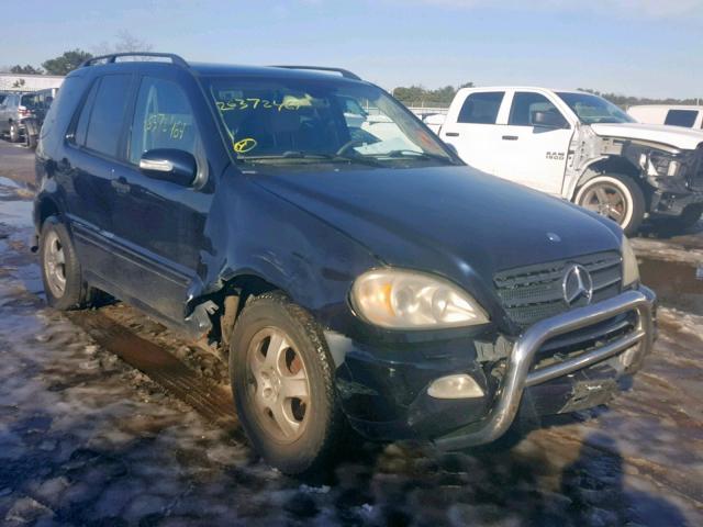 4JGAB54E53A390704 - 2003 MERCEDES-BENZ ML 320 BLUE photo 1