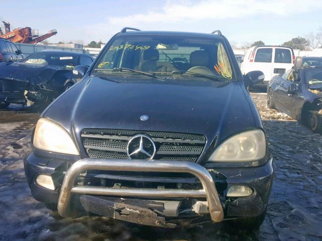 4JGAB54E53A390704 - 2003 MERCEDES-BENZ ML 320 BLUE photo 7