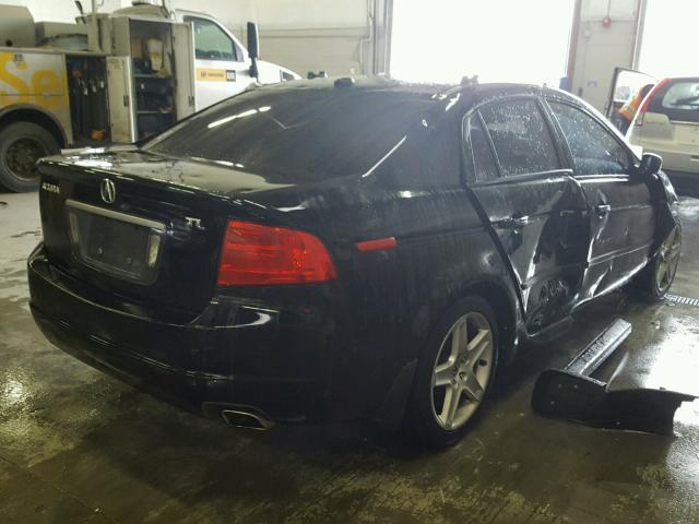 19UUA66295A035312 - 2005 ACURA TL BLACK photo 4