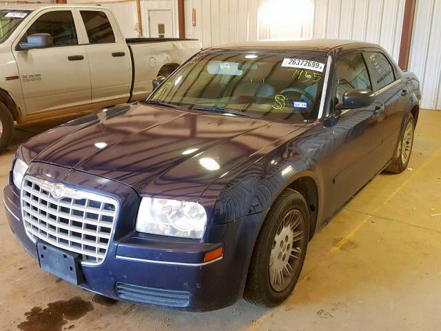 2C3KA43R36H127955 - 2006 CHRYSLER 300 BLUE photo 2