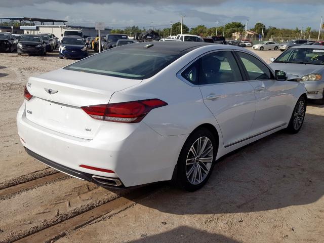 KMHGN4JE1JU233666 - 2018 GENESIS G80 BASE  photo 4