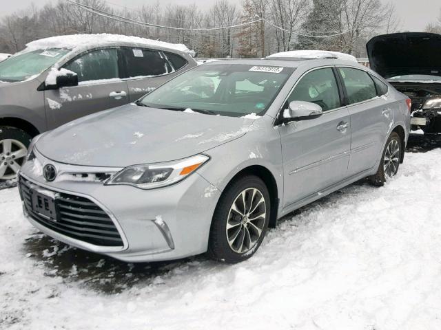 4T1BK1EB5HU245282 - 2017 TOYOTA AVALON XLE SILVER photo 2