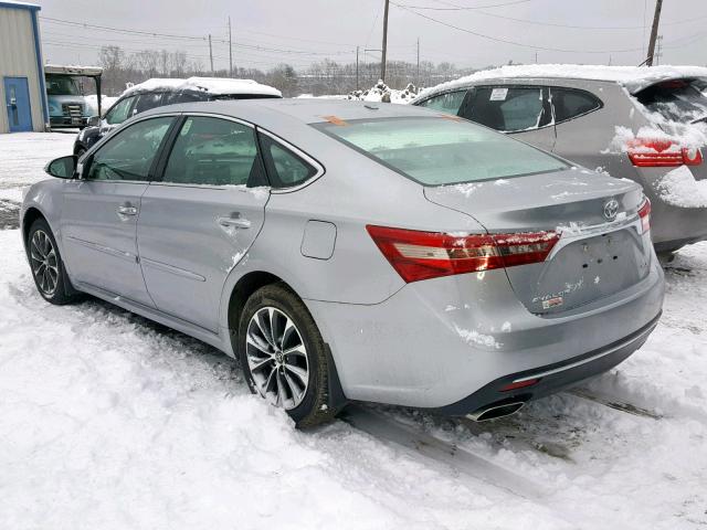 4T1BK1EB5HU245282 - 2017 TOYOTA AVALON XLE SILVER photo 3