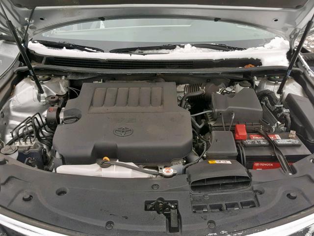 4T1BK1EB5HU245282 - 2017 TOYOTA AVALON XLE SILVER photo 7