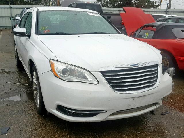 1C3BC2FB4BN609929 - 2011 CHRYSLER 200 LIMITE WHITE photo 1