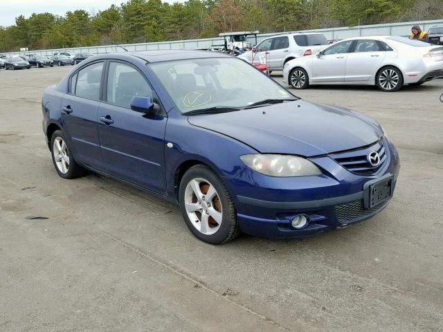 JM1BK323851245609 - 2005 MAZDA 3 S BLUE photo 1