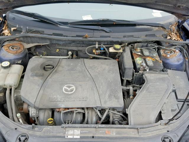 JM1BK323851245609 - 2005 MAZDA 3 S BLUE photo 7