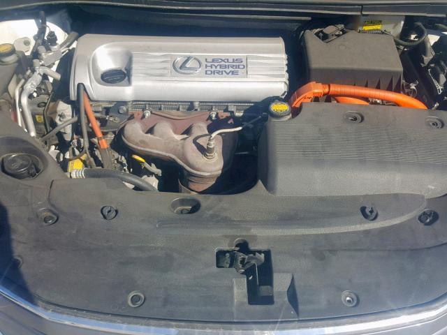 JTHBB1BA8A2029491 - 2010 LEXUS HS 250H WHITE photo 7