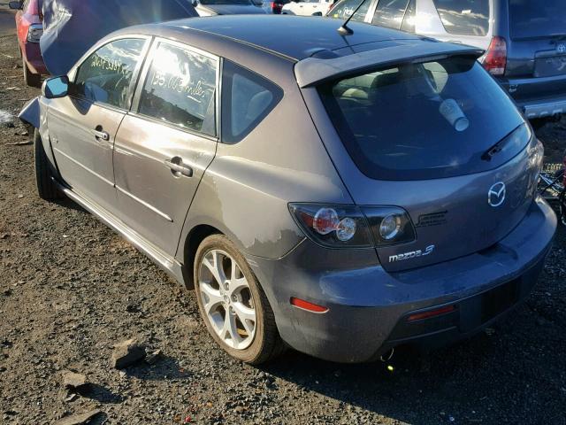 JM1BK344191212818 - 2009 MAZDA 3 S GRAY photo 3