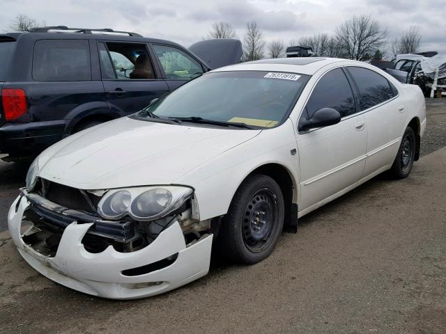 2C3AE66G93H519775 - 2003 CHRYSLER 300M WHITE photo 2