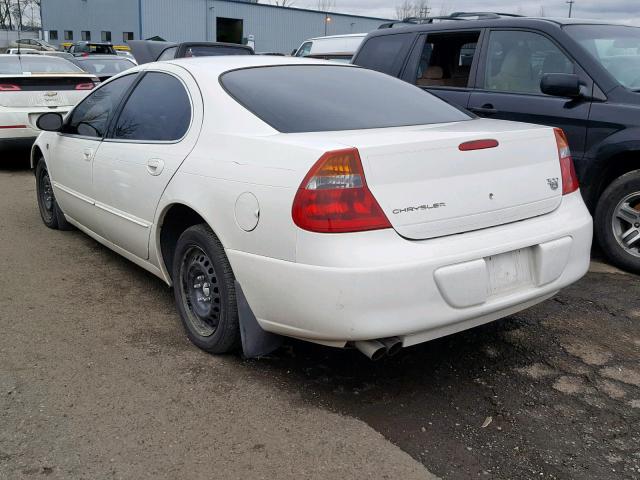 2C3AE66G93H519775 - 2003 CHRYSLER 300M WHITE photo 3