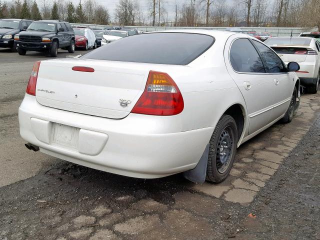 2C3AE66G93H519775 - 2003 CHRYSLER 300M WHITE photo 4