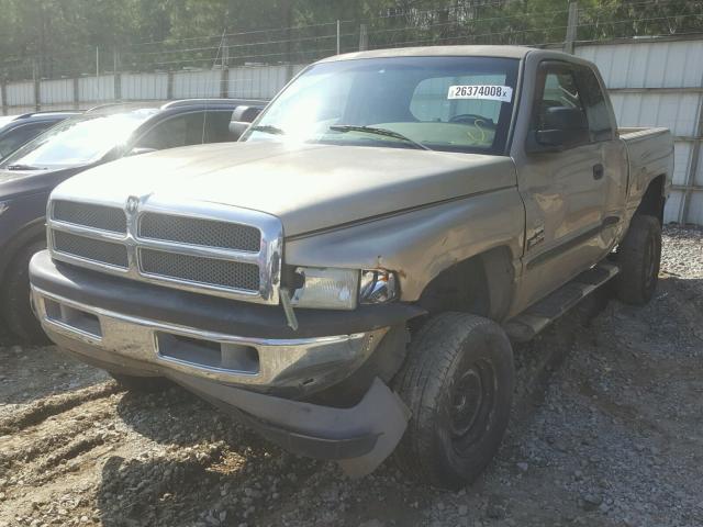 3B7KF23642M202102 - 2002 DODGE RAM 2500 GOLD photo 2