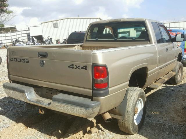 3B7KF23642M202102 - 2002 DODGE RAM 2500 GOLD photo 4