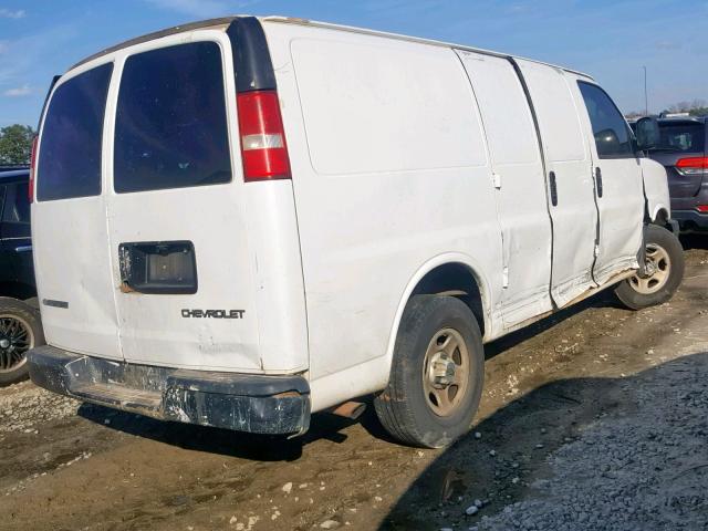 1GCFG15X641103666 - 2004 CHEVROLET EXPRESS G1 WHITE photo 4