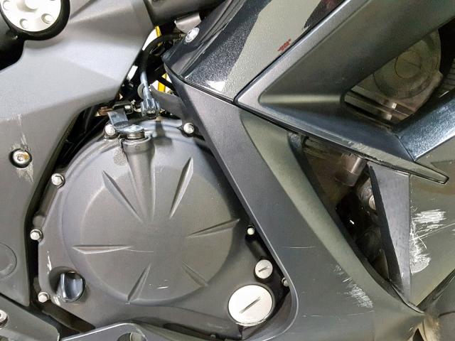 JKAEXEE16FDA19800 - 2015 KAWASAKI EX650 E BLACK photo 12