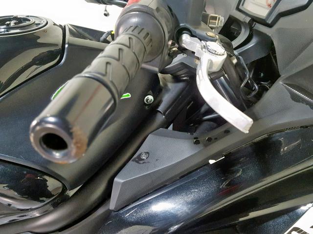 JKAEXEE16FDA19800 - 2015 KAWASAKI EX650 E BLACK photo 14