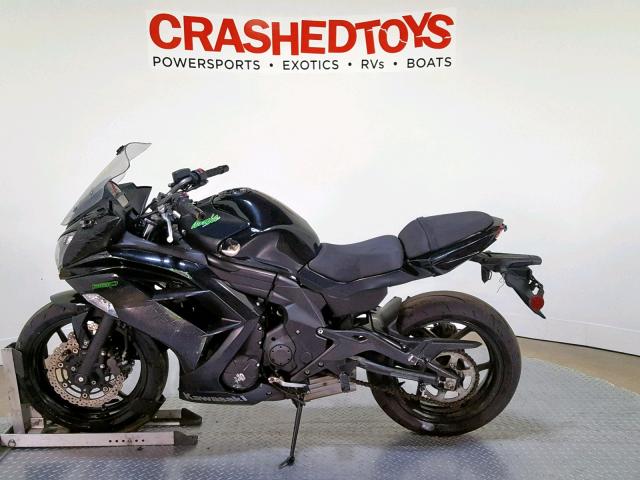 JKAEXEE16FDA19800 - 2015 KAWASAKI EX650 E BLACK photo 5