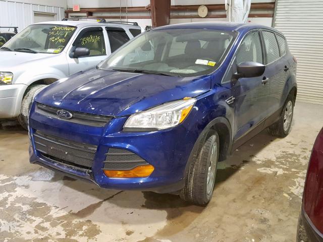 1FMCU0F71DUA98651 - 2013 FORD ESCAPE S BLUE photo 2