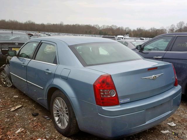 2C3LA43D09H597972 - 2009 CHRYSLER 300 LX BLUE photo 3