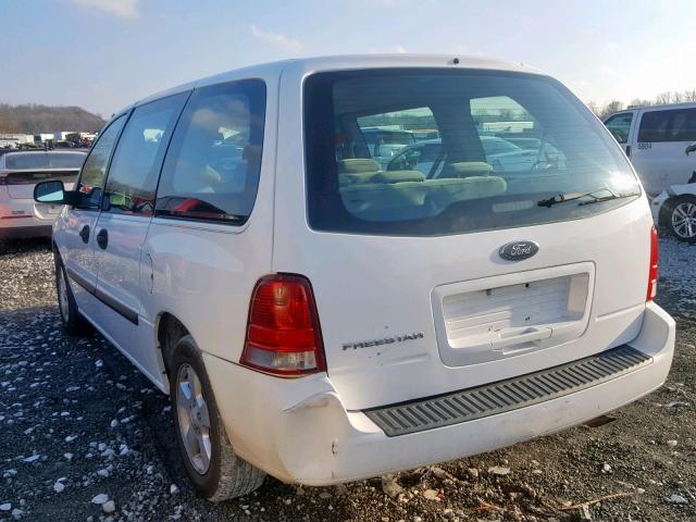 2FMZA50625BA75287 - 2005 FORD FREESTAR S WHITE photo 3