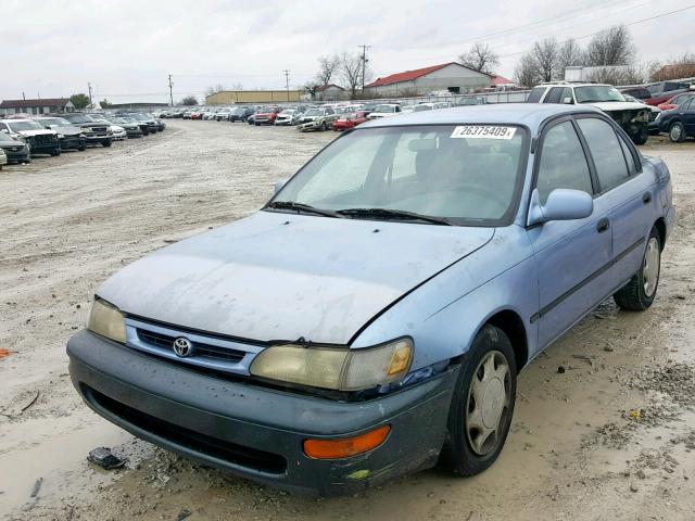 1NXBB02E5TZ490746 - 1996 TOYOTA COROLLA DX BLUE photo 2