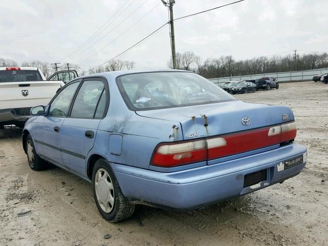 1NXBB02E5TZ490746 - 1996 TOYOTA COROLLA DX BLUE photo 3