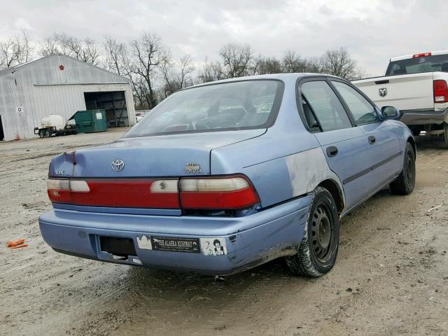 1NXBB02E5TZ490746 - 1996 TOYOTA COROLLA DX BLUE photo 4