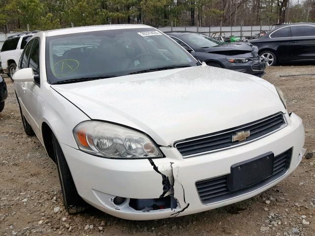 2G1WU581169405350 - 2006 CHEVROLET IMPALA LTZ WHITE photo 1