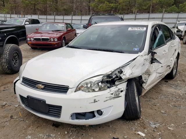 2G1WU581169405350 - 2006 CHEVROLET IMPALA LTZ WHITE photo 2