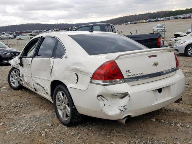 2G1WU581169405350 - 2006 CHEVROLET IMPALA LTZ WHITE photo 3