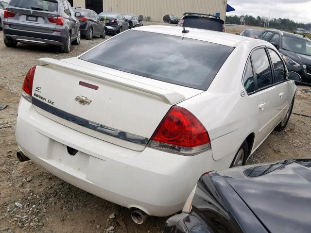 2G1WU581169405350 - 2006 CHEVROLET IMPALA LTZ WHITE photo 4