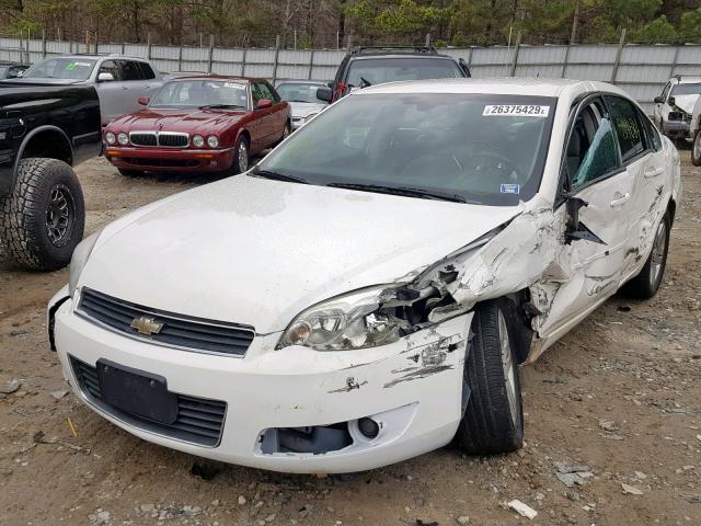 2G1WU581169405350 - 2006 CHEVROLET IMPALA LTZ WHITE photo 9