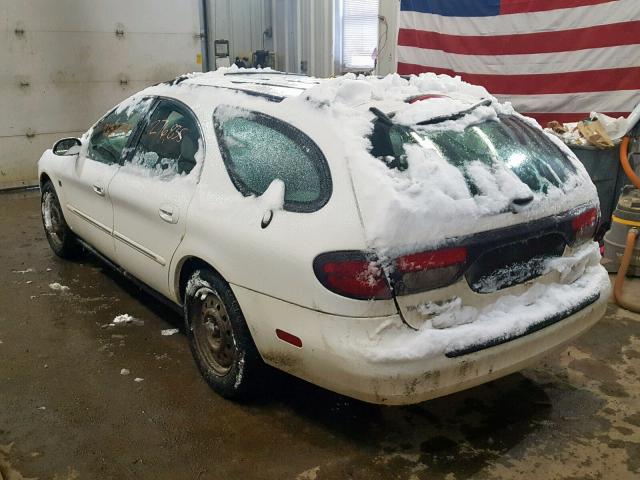 1FAFP59S23A266924 - 2003 FORD TAURUS SEL WHITE photo 3