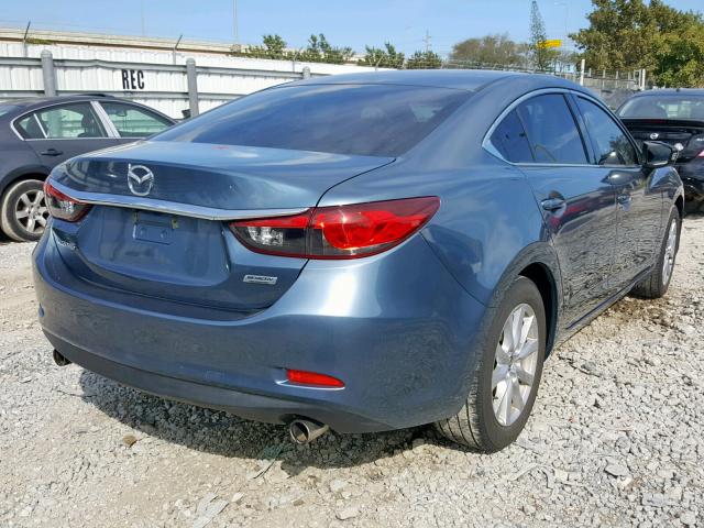 JM1GJ1U59G1463198 - 2016 MAZDA 6 SPORT BLUE photo 4