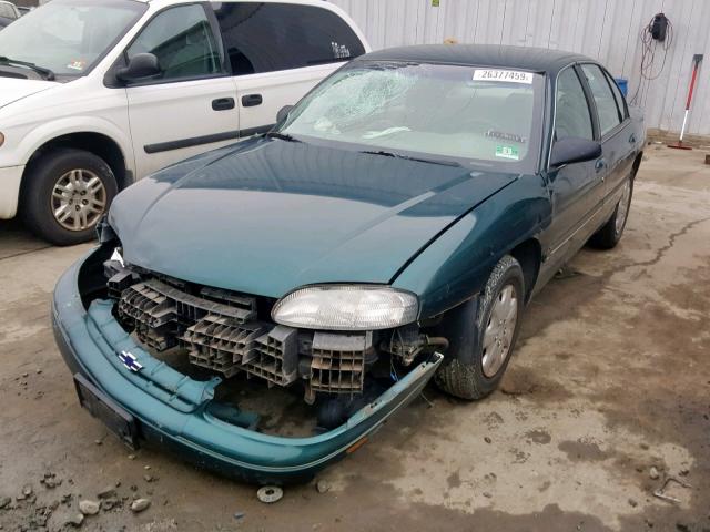 2G1WL52J111130470 - 2001 CHEVROLET LUMINA GREEN photo 2