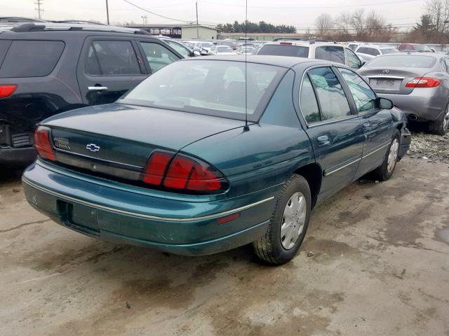 2G1WL52J111130470 - 2001 CHEVROLET LUMINA GREEN photo 4