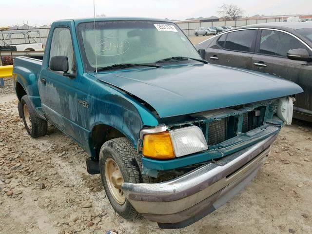 1FTCR10AXVPA59007 - 1997 FORD RANGER GREEN photo 1