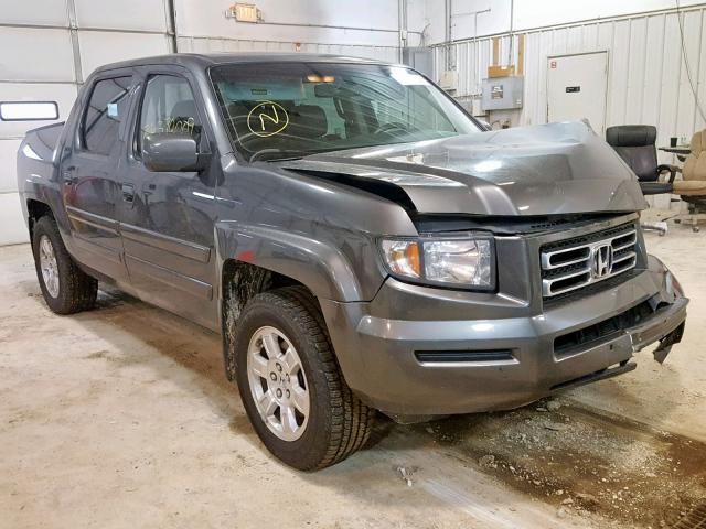 2HJYK16558H512555 - 2008 HONDA RIDGELINE GRAY photo 1