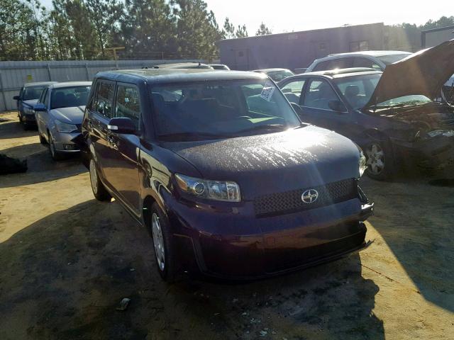 JTLKE50E391091215 - 2009 TOYOTA SCION XB PURPLE photo 1
