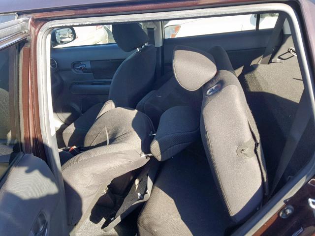 JTLKE50E391091215 - 2009 TOYOTA SCION XB PURPLE photo 6