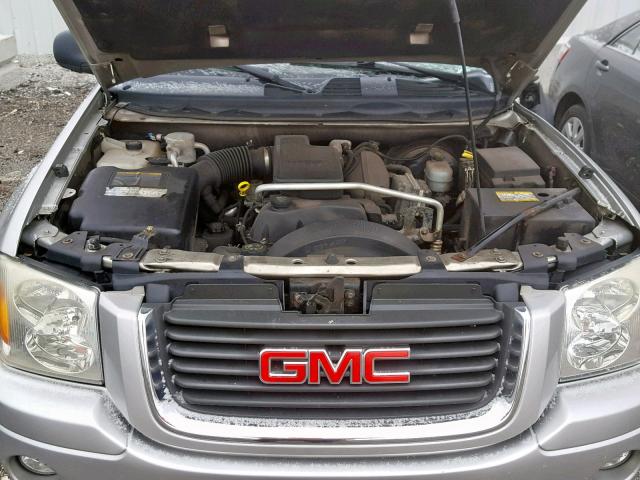 1GKDT13S952388986 - 2005 GMC ENVOY SILVER photo 7